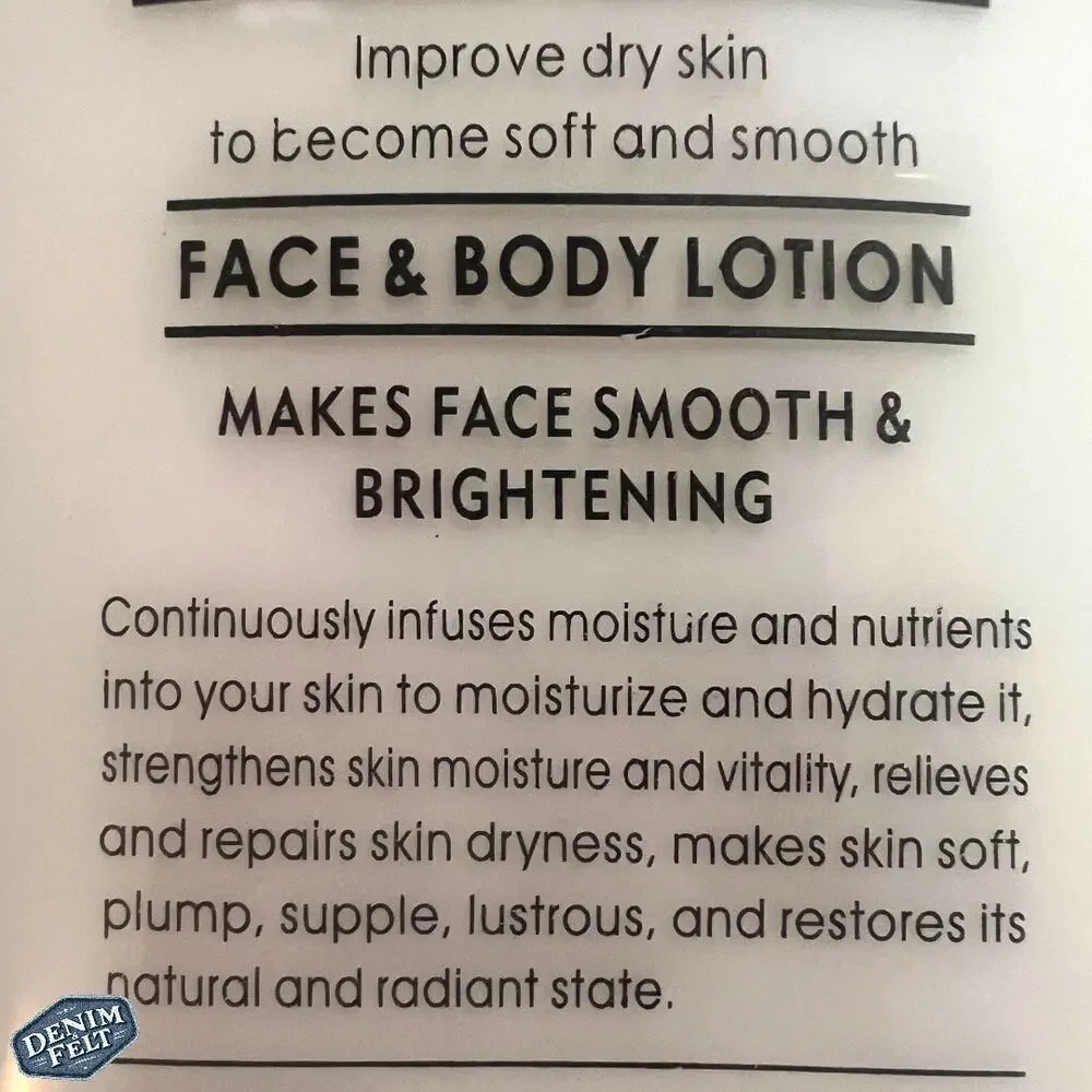 BEST WHITE Smoothing/Brightening Face & Body Lotion for Dry Skin | NEW!!‎